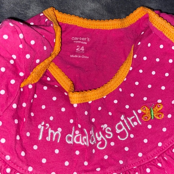 Baby dress I’m daddy’s girl - Picture 3 of 5